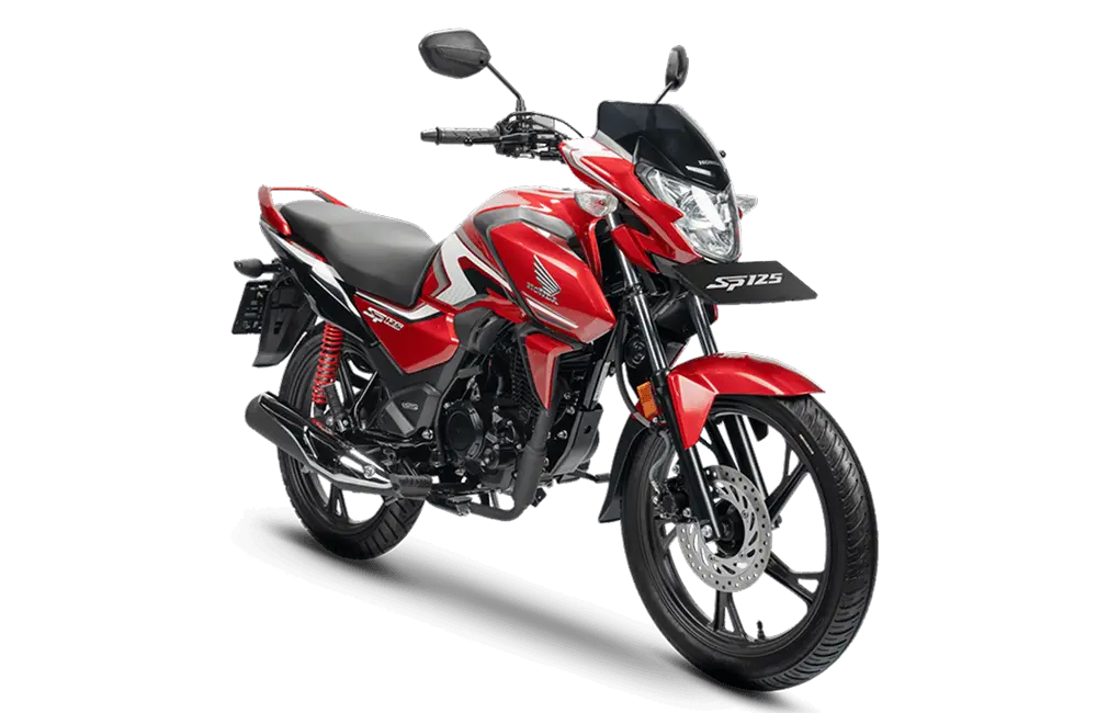 Official red Honda SP 125 reference motorcycle